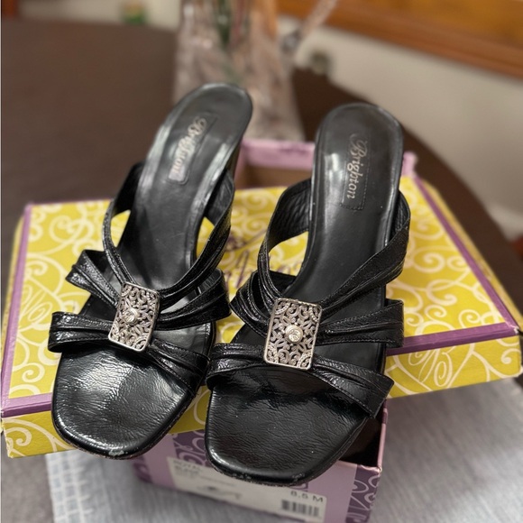 Brighton Women's Black Sandals - Picture 3 of 7